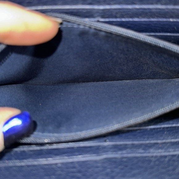 Tory Burch Snakeskin Suede Flap Crossbody & Zip Around Continental Wallet COA - Picture 17 of 17